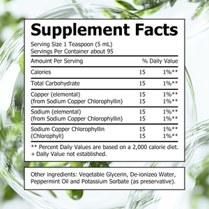 Chlorophylle Liquide Direct Usine 100MG – Désodorisant Interne, Favorise la Purification, Rafraîchit l'Haleine, Soutient l'Immunité et la Peau - Product Image 2