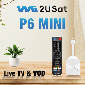 We2USat P6 Mini US TV Dongle Android 14 8K HDR Stick con Amlogic S905Y4 y Puerto USB 2.0 Android TV Stick Dongle - Product Image 3