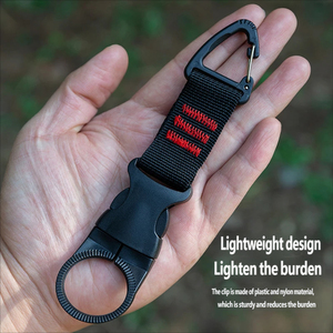 Llavero Multifuncional Personalizado con Hebilla <span class=keywords><strong>de</strong></span> Escalada y Correa, Apto para Porta Botellas <span class=keywords><strong>de</strong></span> <span class=keywords><strong>Agua</strong></span> y para Camping - Product Image 4
