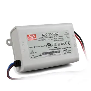 Meanwell Série AP 25W 500mA Alimentation APC-25-500 conduit conducteur