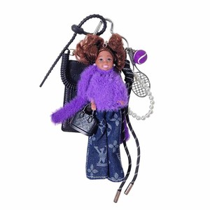 พวงกุญแจตุ๊กตาสไตล์หรูหรา รู<span class=keywords><strong>ป</strong></span>นักเบสบอล ของตกแต่งสำหรับสาวๆ ที่หลงใหลในดารา - Product Image 5