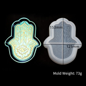 Molde <span class=keywords><strong>de</strong></span> Resina Epoxi <span class=keywords><strong>de</strong></span> Silicona para Almacenamiento <span class=keywords><strong>de</strong></span> Joyas, Bandeja con Diseño <span class=keywords><strong>de</strong></span> <span class=keywords><strong>Mano</strong></span> <span class=keywords><strong>de</strong></span> Fátima, Ojo <span class=keywords><strong>de</strong></span> Dios, <span class=keywords><strong>Mano</strong></span> <span class=keywords><strong>de</strong></span> Buda, Palma <span class=keywords><strong>de</strong></span> Dios, DM418 - Product Image 6