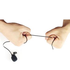Clip professionnel-revers Micro Cravate 3.5mm Jack TRS Mains libres Mini Filaire Micro À Condensateur - Product Image 4