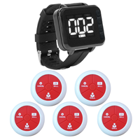 Pager Classique Sans Fil pour Restaurant avec Système d'Appel Serveur par Montre