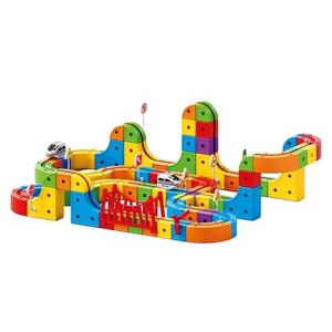 Ensemble de blocs de construction magnétiques polyvalents pour voitures sur rail, <span class=keywords><strong>jouet</strong></span> de construction de piste de <span class=keywords><strong>train</strong></span> 3D DIY, <span class=keywords><strong>jouet</strong></span> créatif à assembler pour enfants - Product Image 3