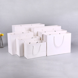Sacs en papier kraft avec poignées torsadées, écologiques, emballage général, sac plat standard - Product Image 2