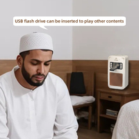 Haut-parleur Coranique à Branchement Direct Prix Usine SQ669, Contrôle par APP, Ensemble Cadeau Islamique Numérique, Lecteur Coranique pour Prise Murale