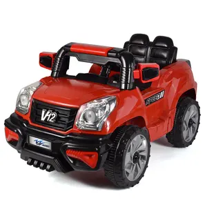 Jinming 2024 Groothandel Elektrische Rit Op Auto Kids Light Muzikale Afstandsbediening Plastic Rc Auto 'S Speelgoed Ah047696