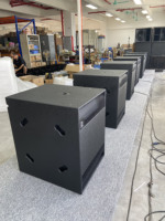 Subwoofer actif professionnel de 18 pouces de haute qualité, fabriqué en Chine