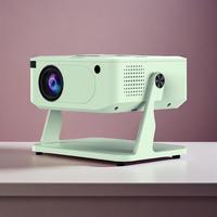 Projecteur personnalisable XNANO HA109 Vert Android 14 Grand écran Mise en miroir LCD Mini projecteur WiFi 6 Direct usine