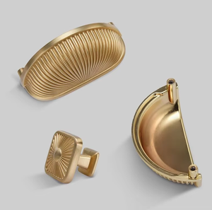 Puxadores de Porta de Armário de Quarto e Cozinha em Zinco Fabricados na China WEKIS, Ferragens para Casa, Puxadores de Gaveta em Cobre - Product Image 2