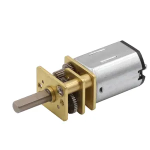 DC 3V/6V/12V 12mm 100rpm GA12-N20 N20 Mini mikro Metal DİŞLİ Motor ile dişli DC Motor Robot tekerlek DIY oyuncaklar akıllı kilit