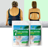 Té de desintoxicación rápida a base de hierbas, desintoxicación plana, Té adelgazante, 7 días