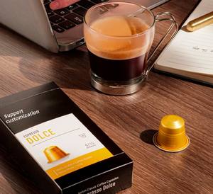 Mini cápsulas de café vacías de aluminio <span class=keywords><strong>con</strong></span> tapa de aluminio, cápsulas de café compatibles <span class=keywords><strong>con</strong></span> Nespresso, cápsulas de café desechables, tipo taza - Product Image 3