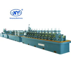 Nanyang brand new electric erw stainless steel pipe tube mill welding forming making machine
