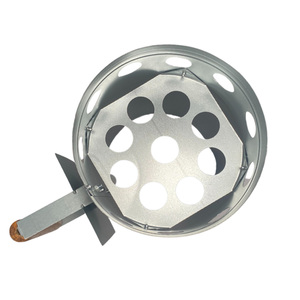 Accendifuoco per Carbonella 17x27 cm con Manico in Legno e Scudo Termico per Accensione Rapida del Barbecue - Product Image 4