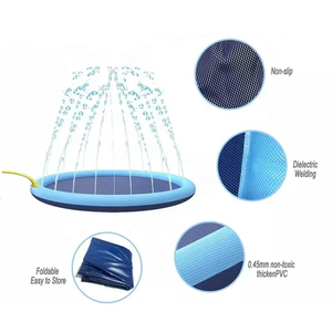 Pvc Opvouwbare Grote <span class=keywords><strong>Puppy</strong></span> Wassen Pet Water Speelgoed Draagbare Hond Zomer Zwemmen Draagbare Huisdier Zwembad - Product Image 3