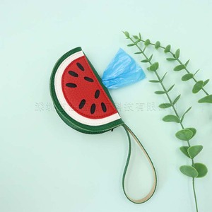 Bolsas de cuero para excrementos de perro con forma de sandía, bolsas para basura de mascotas y bolsas ecológicas para recoger y almacenar excrementos. - Product Image 2