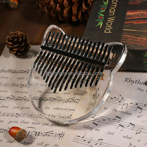 Instrumento de música personalizado para adultos <span class=keywords><strong>Kalimba</strong></span> 42 34 21 17 teclas dedo pulgar piano con martillo sintonizador y accesorios - Product Image 5