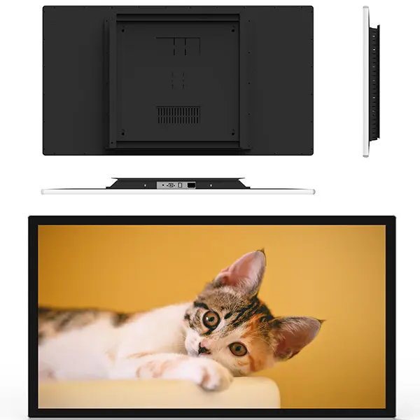 屋内プレーヤースクリーンビデオディスプレイLcd 32インチウォールマウントデジタルサイネージスマート広告テレビ