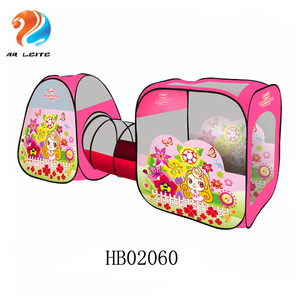 Hermosa casa <span class=keywords><strong>de</strong></span> 3 in1 niños túnel Tienda <span class=keywords><strong>de</strong></span> bebé plegable <span class=keywords><strong>de</strong></span> jardín/<span class=keywords><strong>playa</strong></span> tienda - Product Image 3
