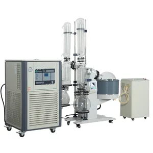 Lab Rotary Evaporator Vapes Set with Vacuum Pump and Chiller