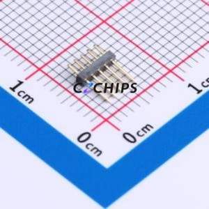 GPCA101-0502A001C1AA Pin Header Through hole Component (THT),P=1mm Connector 1x5P 1mm Through Hole Single Row - Product Image 1