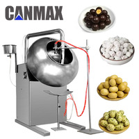 Chocolat caramélisé Sucre Amande Noix Arachide Confiserie Dragée Revêtement Polissage Pan Machine Prix