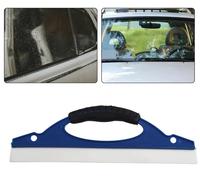 Raclette en silicone souple pratique anti-rayures lame de séchage d'essuie-glace de fenêtre à eau outils d'emballage de voiture personnalisables grattoir de film de grattage OEM