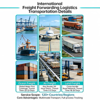 Servicio de Transporte de Carga Global, Agente de Envíos de China a Estados Unidos, Canadá y Todo el Mundo, Transporte Aéreo y Marítimo