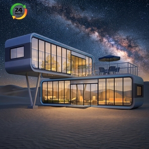 Casa Contenedor Modular Prefabricada de Dos Pisos, Cápsula Espacial para Dormir, para Hotel o Espacio Comercial, para Dormitorio o Sala de Estar - Product Image 1