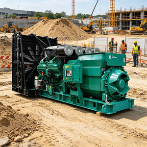 Générateur diesel d'urgence Cum-mins 2000 kW 2500 kVA triphasé 400/230 V 50 Hz pour mines, champs pétrolifères, chantiers de construction, ISO CE - Product Image 5