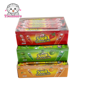 Proveedor de <span class=keywords><strong>Dulces</strong></span> y Caramelos Rellenos de Fresa, Naranja, Verde, Manzana, Ácido y Caramelos Ácidos Suaves en Tiras - Product Image 4