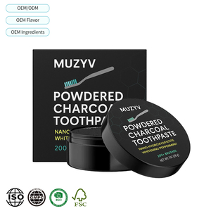 OEM polvere per la pulizia dei denti con carbone attivo dentale con Nano idrossiatite <span class=keywords><strong>Miswak</strong></span> - Product Image 1