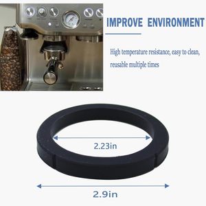 Rancilio Silvia浓缩咖啡机组头部垫圈更换套件36301030硅胶垫圈组2，用于维修和保养 - Product Image 6