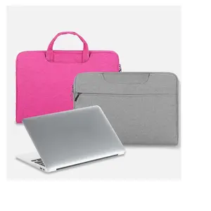 Wholesale unisex customized logo laptop briefcase bag high quality business shockproof notebook shoulder handbags