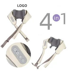 4 In 1 Spierpijnverlichting Schoudernekmassageapparaat Elektrisch Massageapparaat Voor Het Hele Lichaam - Product Image 1