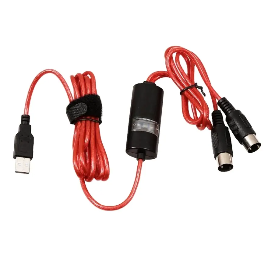 Адаптер с интерфейсом MIDI USB на 2