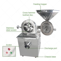 Plantenkruid Malen Multifunctionele Molen Meel Kruid Granule Cassave Bladmolen Machine Met Koelsysteem