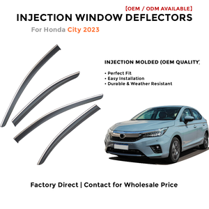 Deflectores de Ventana Laterales para Toyota LC200 2008-2019 Protector de Lluvia Accesorios de Coche - Product Image 2