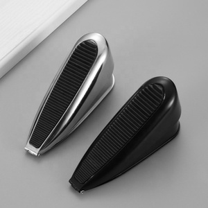 Butée <span class=keywords><strong>de</strong></span> <span class=keywords><strong>porte</strong></span> à ressort moderne anti-collision Support <span class=keywords><strong>de</strong></span> <span class=keywords><strong>cale</strong></span> <span class=keywords><strong>de</strong></span> <span class=keywords><strong>porte</strong></span> sans poinçon <span class=keywords><strong>Porte</strong></span> mobile coupe-vent en caoutchouc noir épaissi antidérapant - Product Image 1