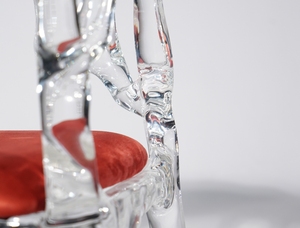 Silla Moderna de Acrílico Transparente, Diseño Minimalista, Muebles Contemporáneos para Sala de Estar, <span class=keywords><strong>Comedor</strong></span>, Decoración del Hogar - Product Image 4