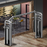 Máquina de Entrenamiento Funcional con Cables Cruzados de Alta Calidad y Resistencia Comercial, Ajustable para Entrenamiento de Pecho y Espalda