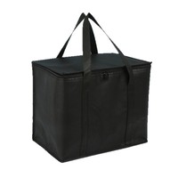 Sac isotherme en aluminium personnalisé imprimé en gros, réutilisable, non tissé, imperméable, pour la livraison de nourriture, garde au froid