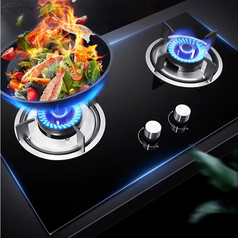 Kitchen Gas Stove Domestic Gas Stove Low Energy Consumption Thermocouple Protection Multi-stage Fire Gas Cooktop
