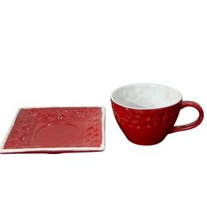 Elegant Blue Porcelain <b>Tea</b> <b>Cup</b> <b>Set</b> with Gift Box Solid Pattern Includes Matching Saucer for Enhancing Your <b>Tea</b> Experience - Product Image 1