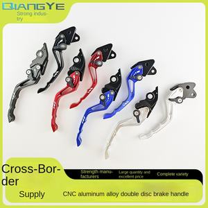 صناعة قوية دراجة نارية تعديل أجزاء سبائك الألومنيوم باستخدام الحاسب الآلي طبل اليسار مقبض القرص الأيمن ، مقبض قرن رافعة - Product Image 2