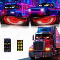 Letrero LED Flexible con Control por App, Mensajes Programables, Pantalla de Letrero LED Desplazable para Coches, Panel de Matriz LED con Pantalla Digital