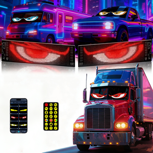 App Controle Placa de Sinal LED Flexível Mensagens Programáveis Rolagem LED Sign Display para Carros Display Digital LED Matrix Panel - Product Image 1