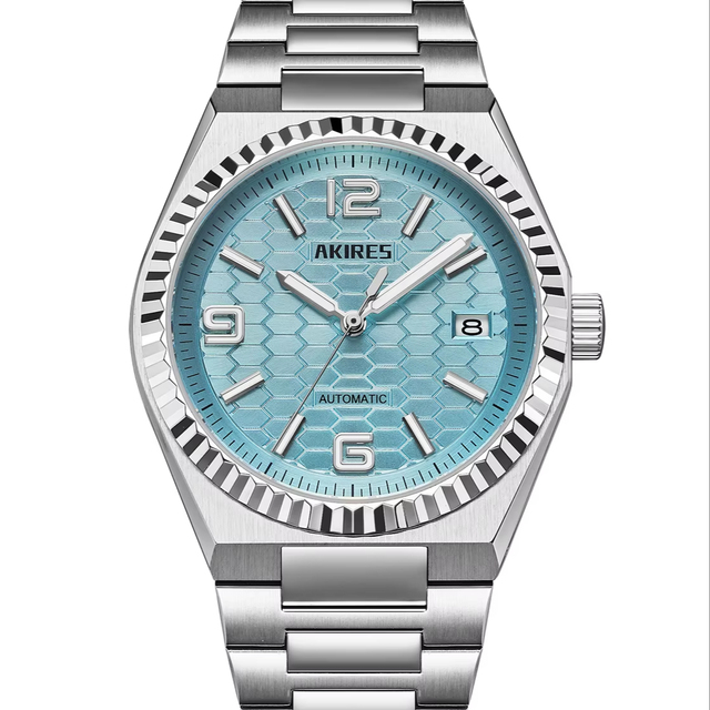High Quality Automatic Watch Customized Dial NH35 Mechanical Movement 10ATM C3 Luminous Mechanical Watch for Men